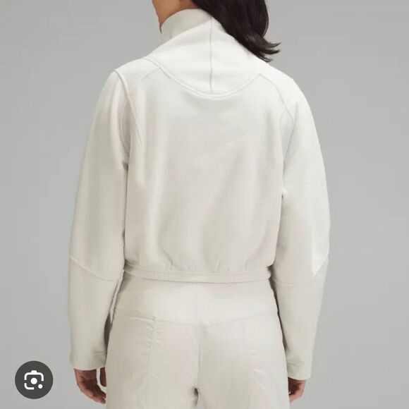 Lululemon Looped Terry Fleece Funnel Neck. 4 - Picture 2 of 6
